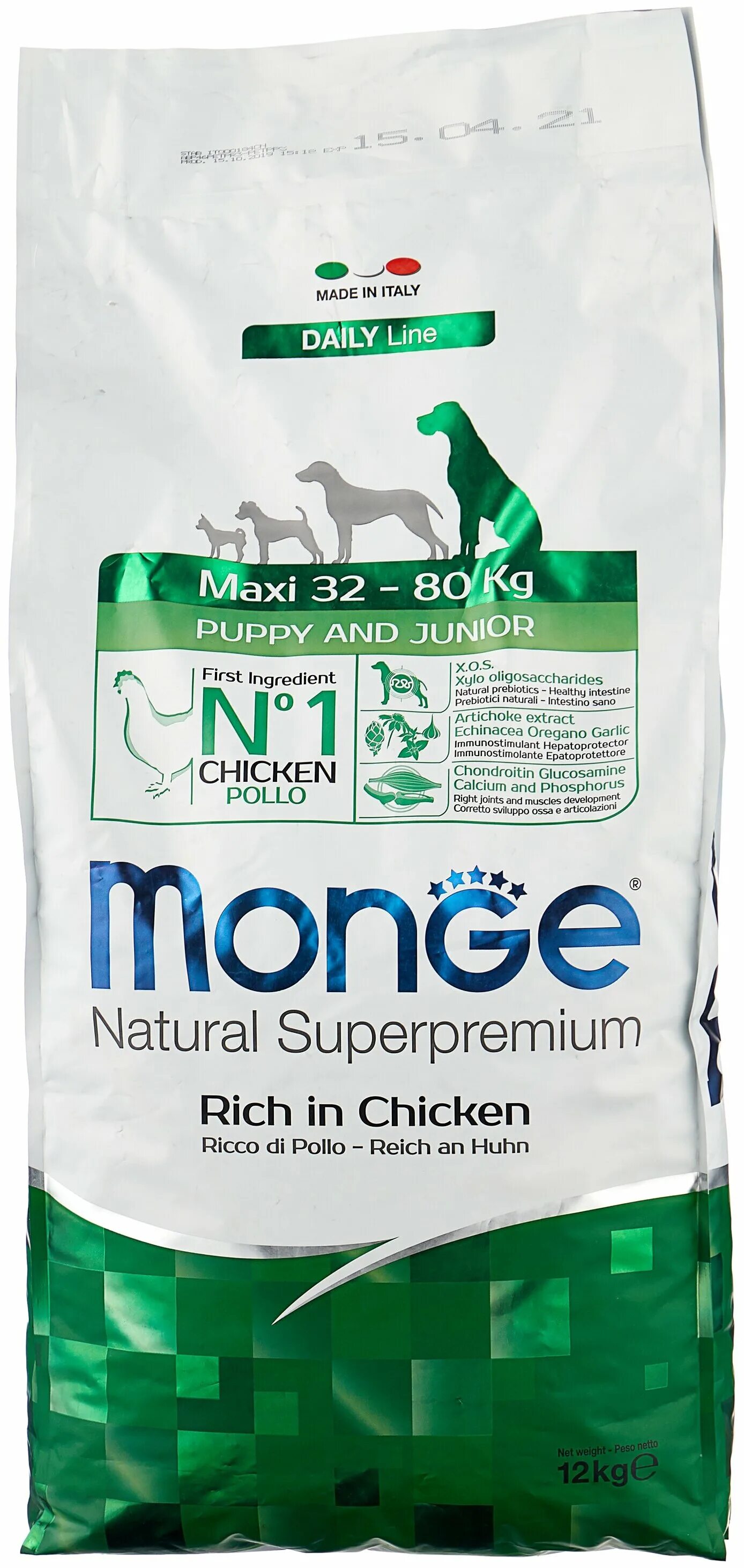 Daily line. Daily line. Daily line. Monge daily line, с курицей,. Монж медиум для собак.