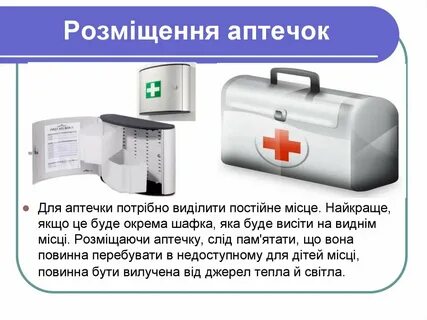 Аптечка обж