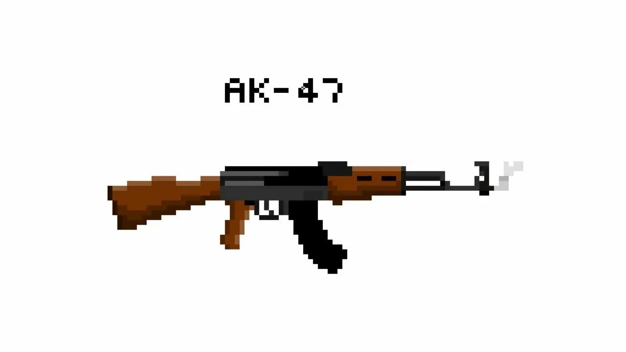 АК 47 вид сбоку пиксель. Автомат Калашникова АК-47, АКМ. Пиксельный АК 47. AK 47 пиксель арт.