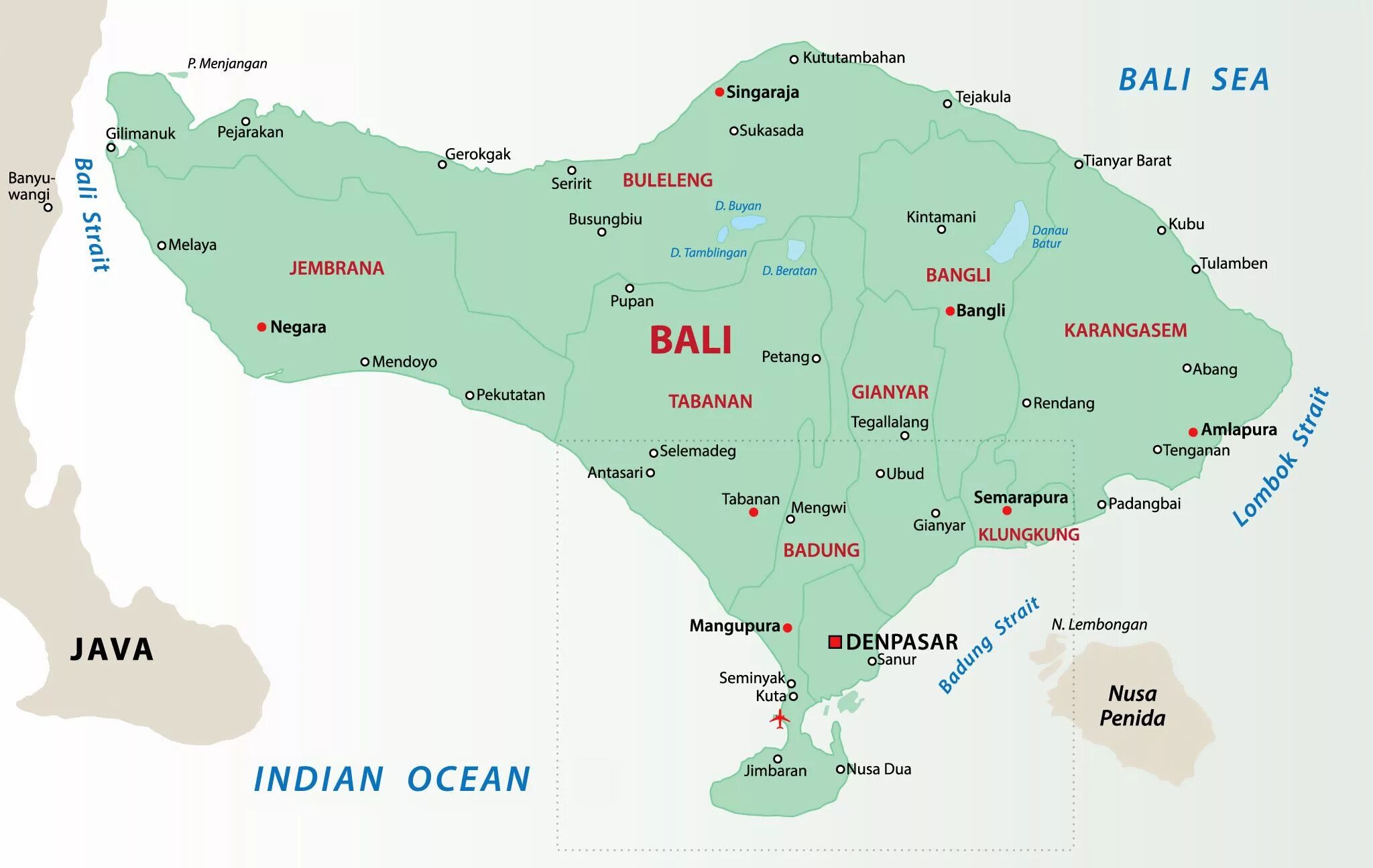 Бали сколько дней. Букит Бали на карте. Аэропорт Бали на карте. Tejakula Бали. Бали площадь острова.