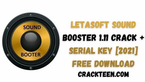 Sound booster ключ