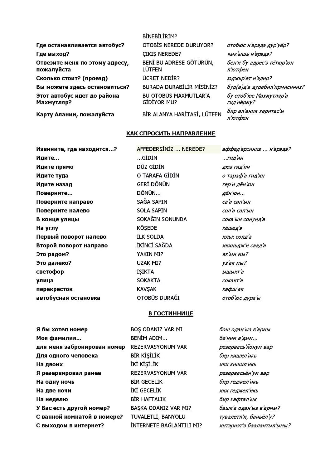 Как переводится на турецком языке. Турецкий словарь для туристов. Основные слова на турецком языке. Турецкие слова с переводом для начинающих.