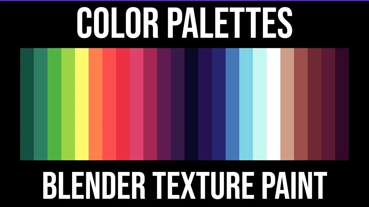 Color is important. Color Palette for Blender. Палитра для блендера. Blender Colour Palette. Палитра текстур для блендера.