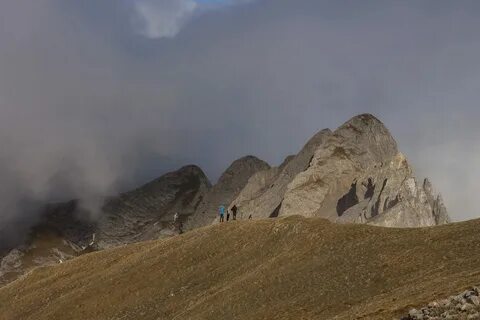 Гора на ветру