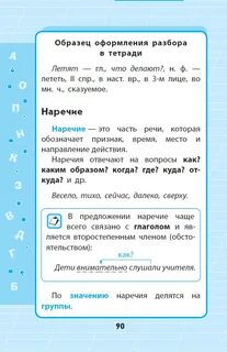 Русский язык в таблицах 1 4 класс