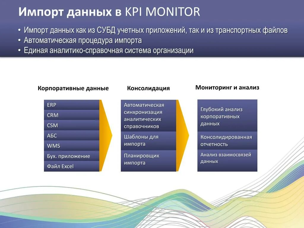 Импорт данных