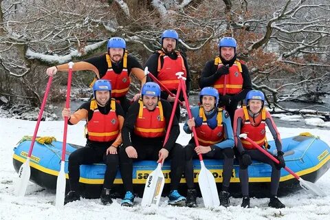 Snow rafting