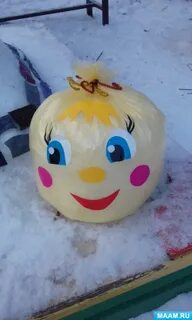 Снежный колобок