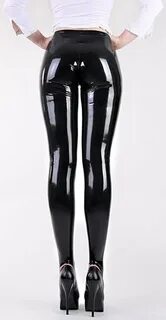 Latex leggings
