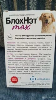 Капли от клещей для собак инструкция
