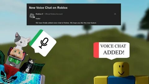 Войс чат в roblox