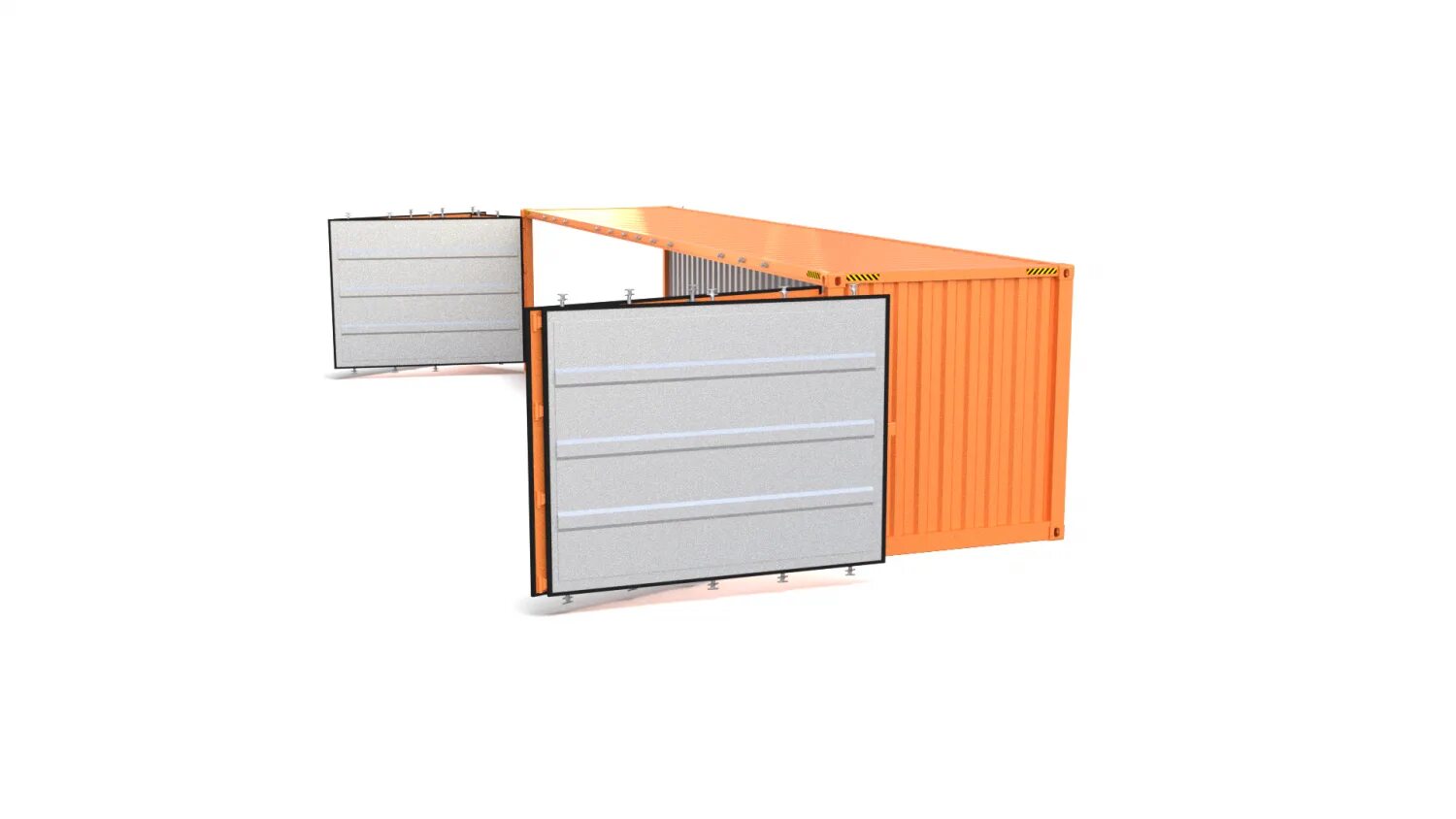 Open side. 40 ft container sides open. 40 ft shipping container. контейнер open side 40 размеры. container bottom side beam.