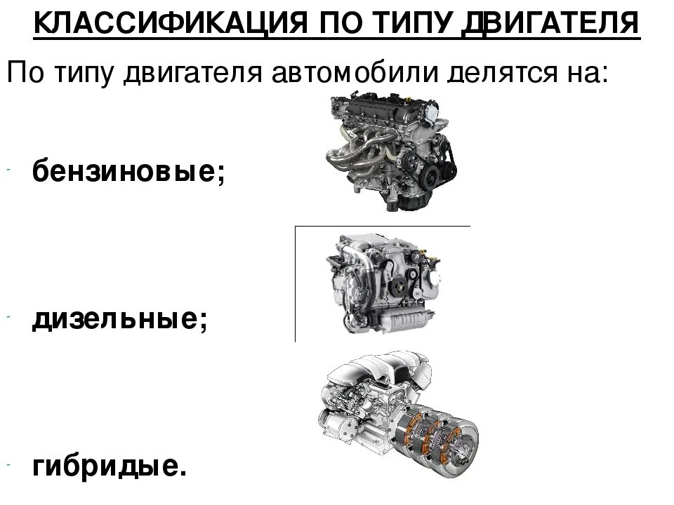 Названия двигателей автомобилей. Двигатели внутреннего сгорания бывают типов. Типы автомобильных двигателей. Виды двигателей внутреннего сгорания. Типы моторов ДВС.