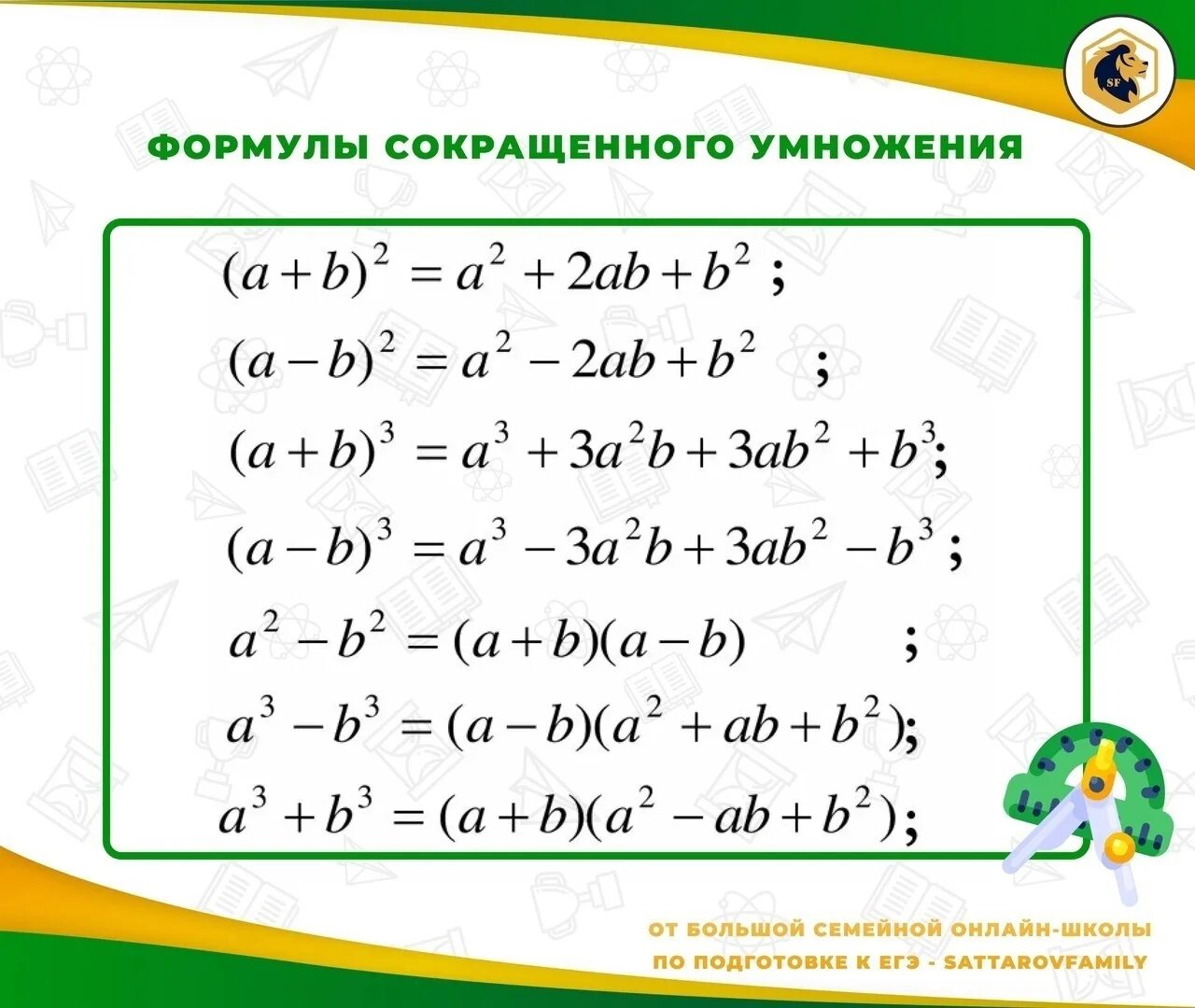 А б в н степени. Формулы сокращенного умножения а4-и 4. Формула сокращённого умножения 4 степени. Формулы сокращенного умножения 5й степени. Формулы сокращенного умножения а5+в5=.