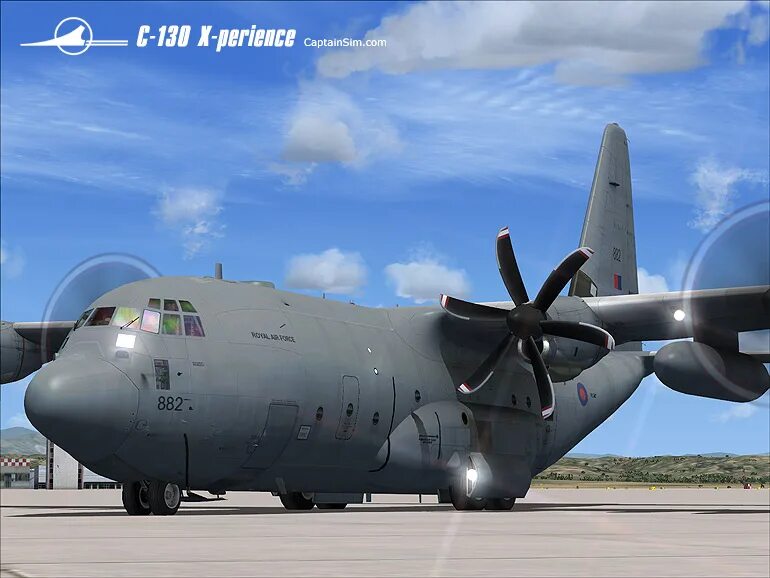 Captain SIM – Lockheed c–130. HC-130j Combat King II. Wings over Europe. Wings over Vietnam.