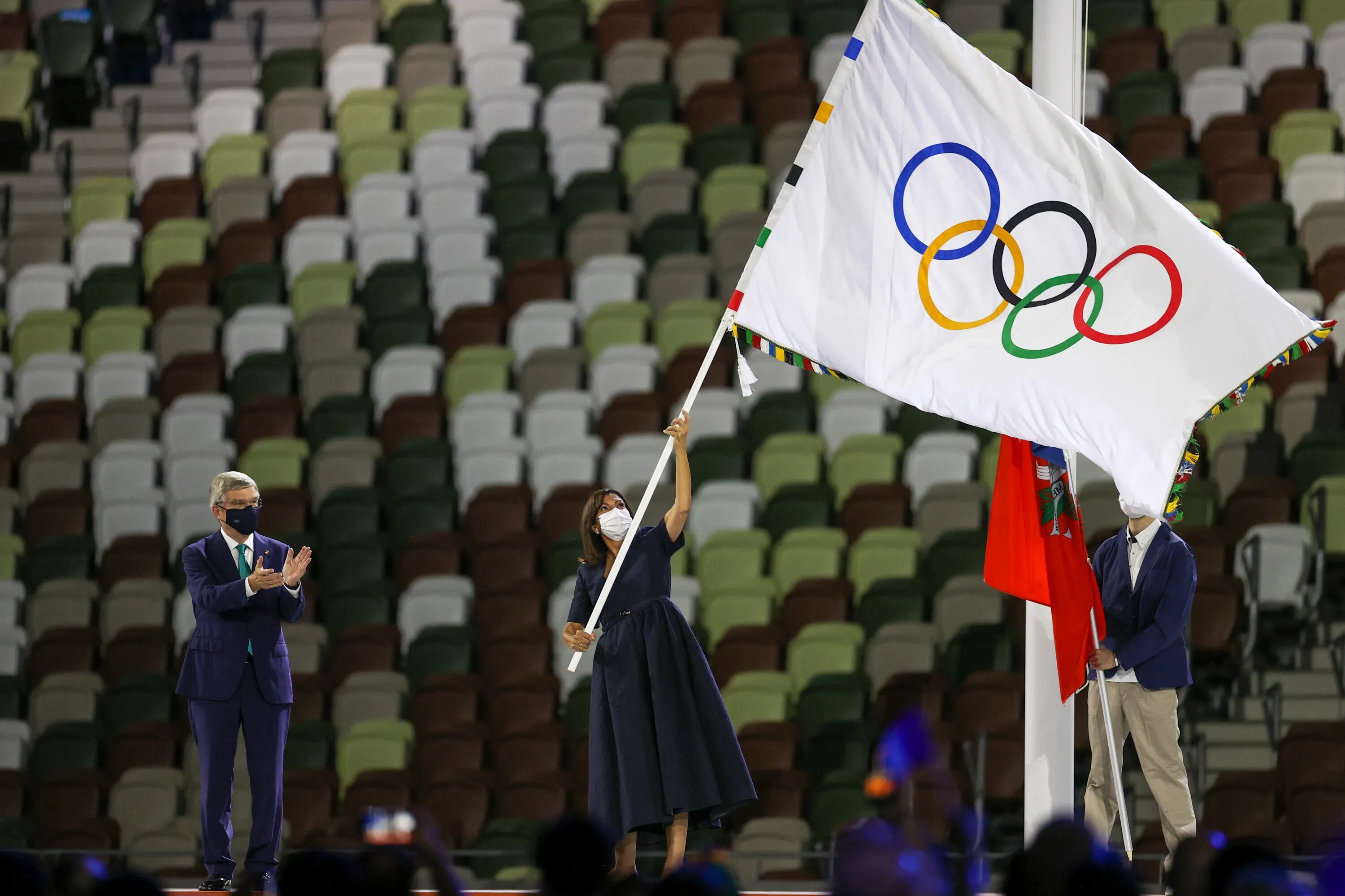 Флаг россии на олимпиаде 2024