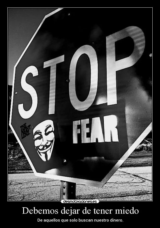 Stop fear
