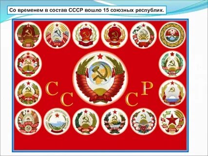 Состав бывших союзных республик