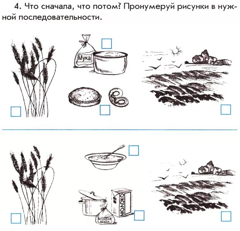 Схема сначала потом
