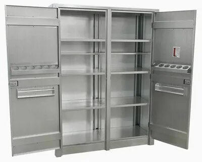 Шкафы металлические из нержавеющей стали