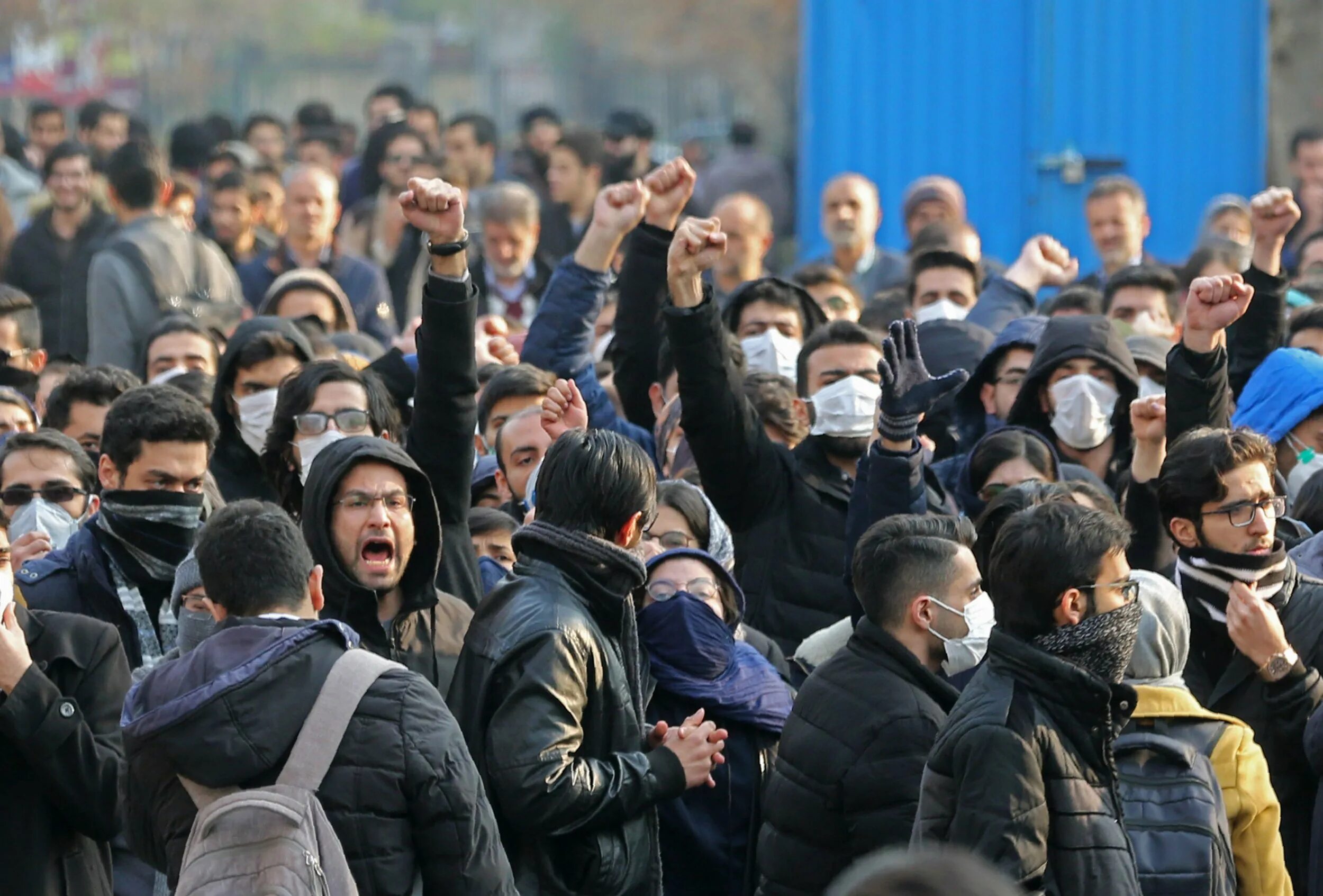Митинги в Иране.