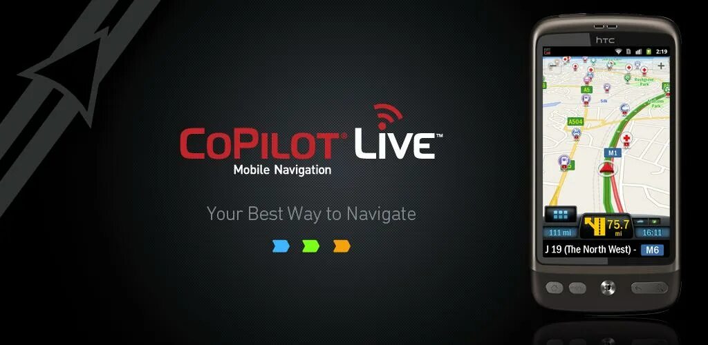 Copilot. Мобайл с навигацией. Копайлот. Copilot скрин.