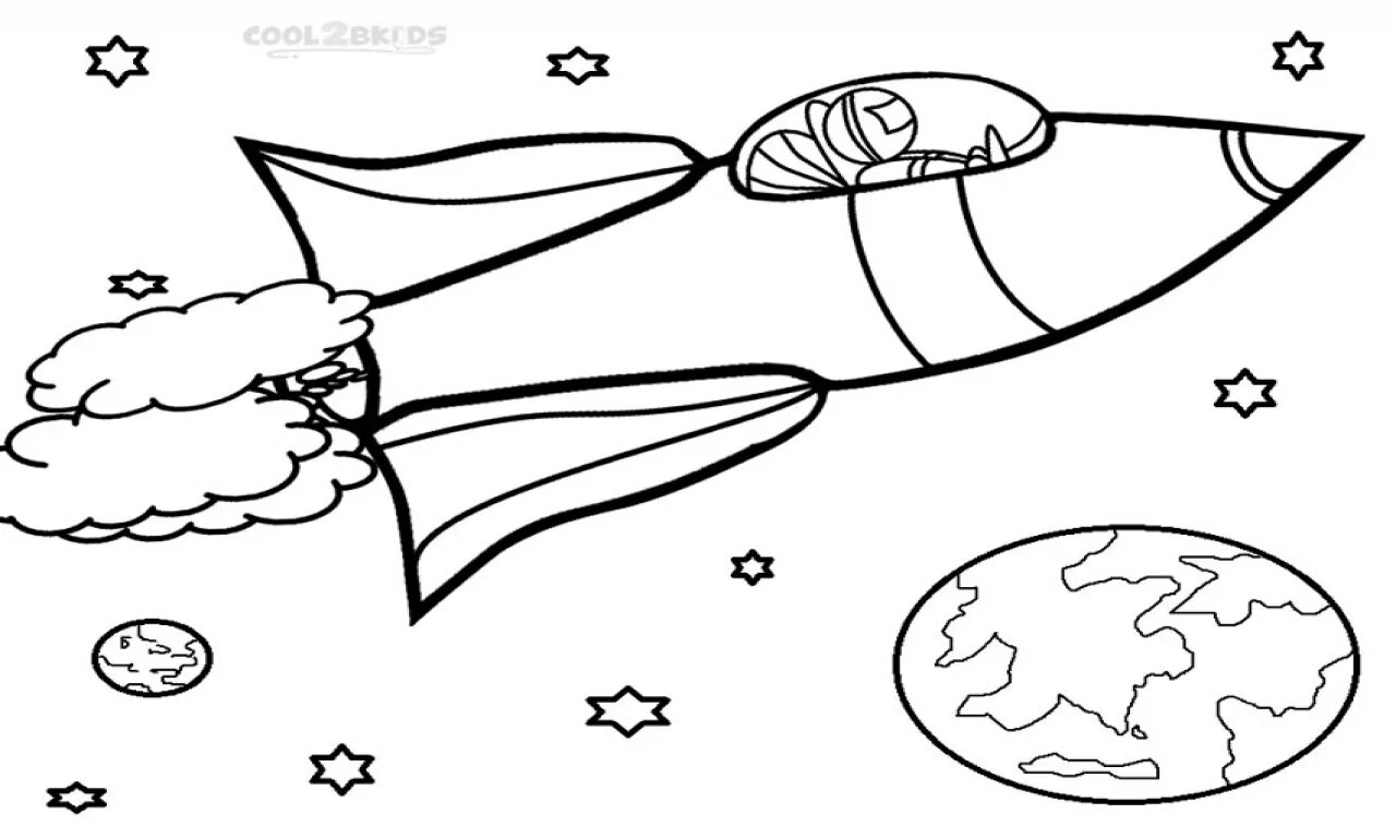 Рисунок ко дню космонавтики 1 класс карандашом. Раскраски. Ракета раскраска. Космос раскраска для детей. Раскраска день космонавтики для детей.