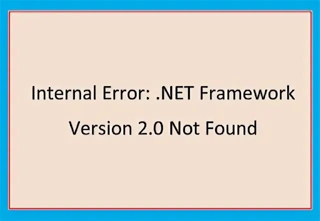 There was an internal error