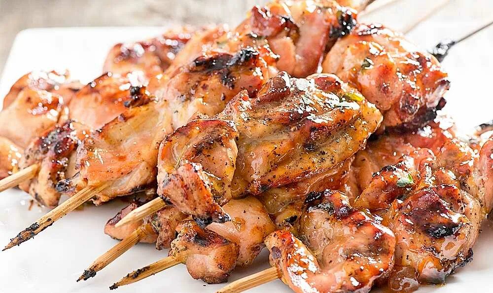 Замариновать куриные грудки для шашлыка