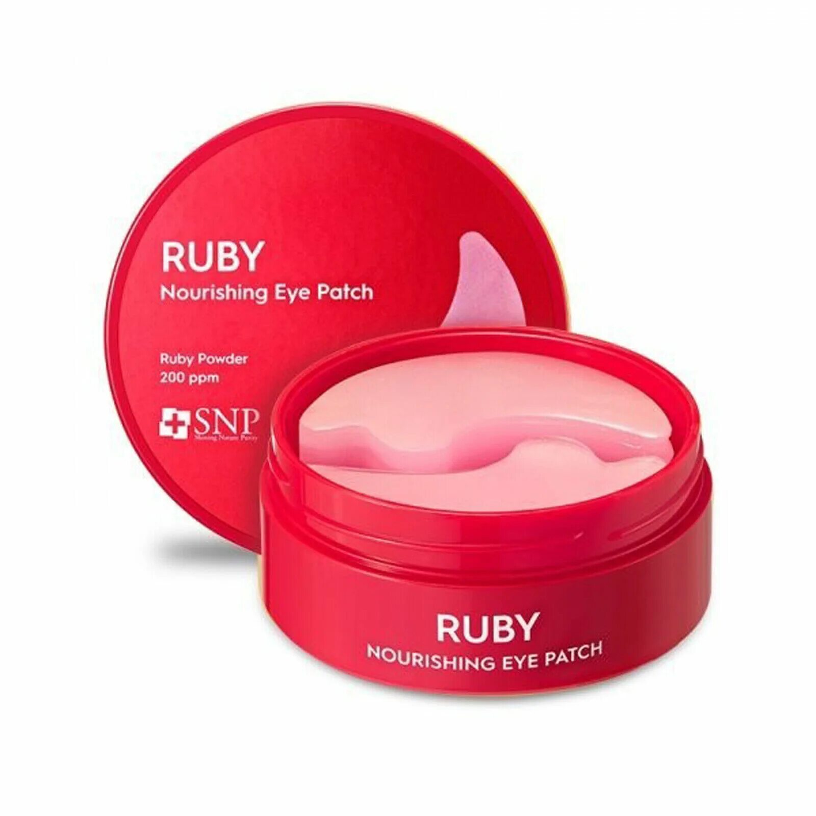 SNP Ruby Nourishing Eye Patch. Патчи SNP Ruby Firming Eye Patch красный. Патчи SNP С рубиновой пудрой. Корейские патчи для глаз Ruby.