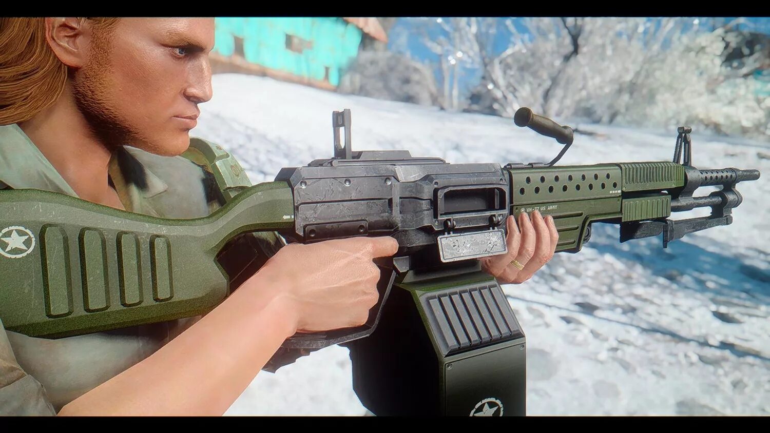 Fallout 4 пулеметы. Fallout 4 мод пулемет wh 77. фоллаут 4 пулемет. fallout 4 мод пулемет. fallout 4 wh-mk22 - тяжелый пулемёт.