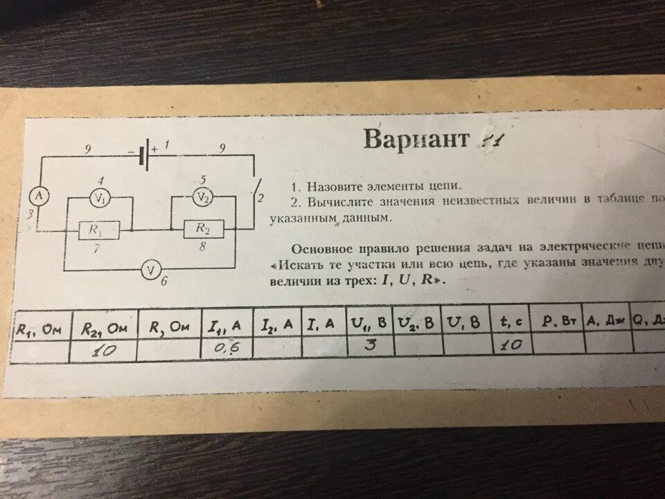 Назовите элементы цепи Вычислите значения неизвестных величин. Вычислить значения неизвестных величин при параллельном соединении. Элементы цепи физика. Вычисли значения неизвестного. Второй вариант вычисли