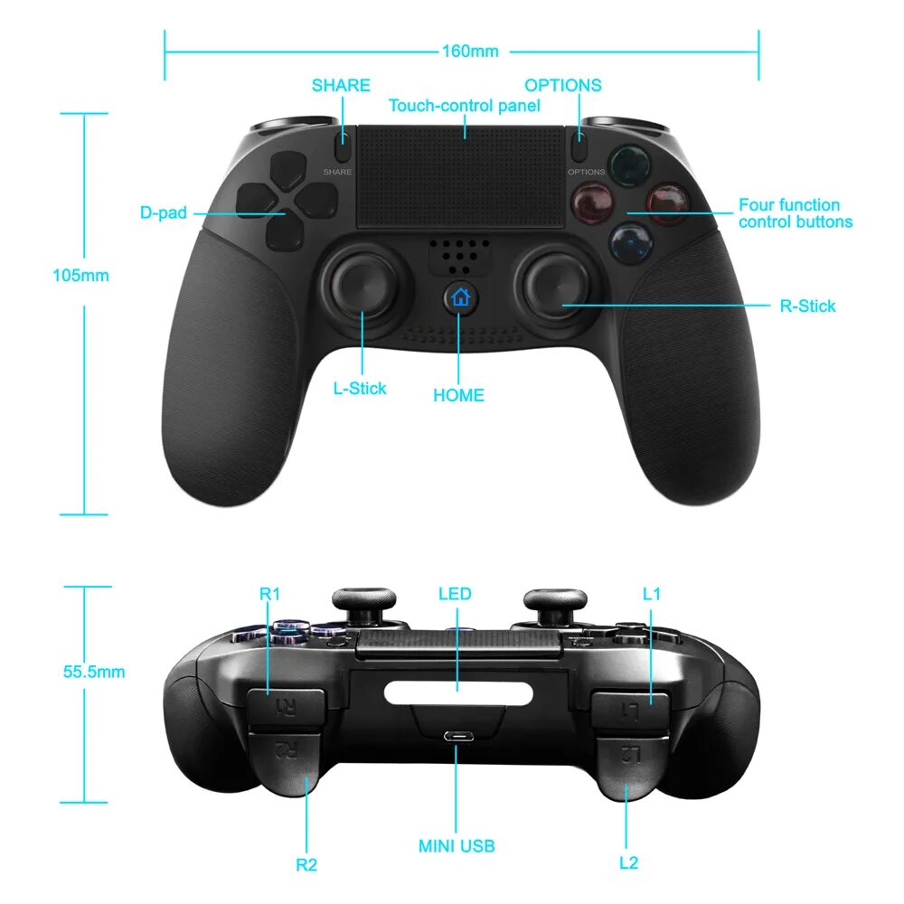 Colorful Game Joypad Wireless Bt Pro Joystick For Nintendo Switch Controller - B