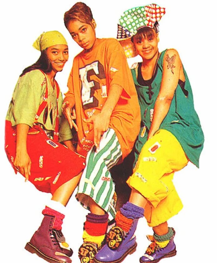 Мода группа 90. TLC 90s. Хип хоп одежда 80. Hip Hop одежда 1980. Хип хоп 1990 Америка.