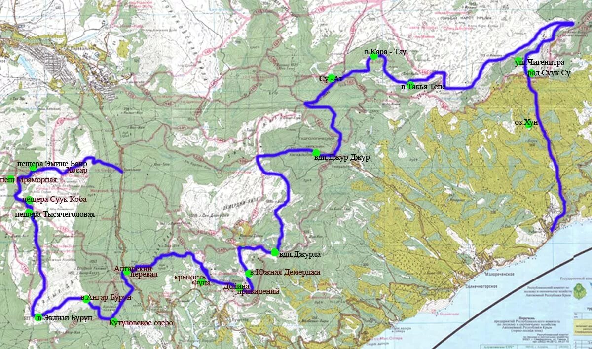 Туристические пешеходные маршруты в Крыму. Долина привидений Крым Пеший маршрут. Туристический маршрут Долина призраков. Долина привидений Крым пешеходный маршрут.