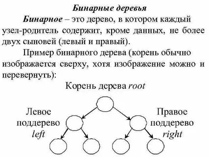 Бинарное строение
