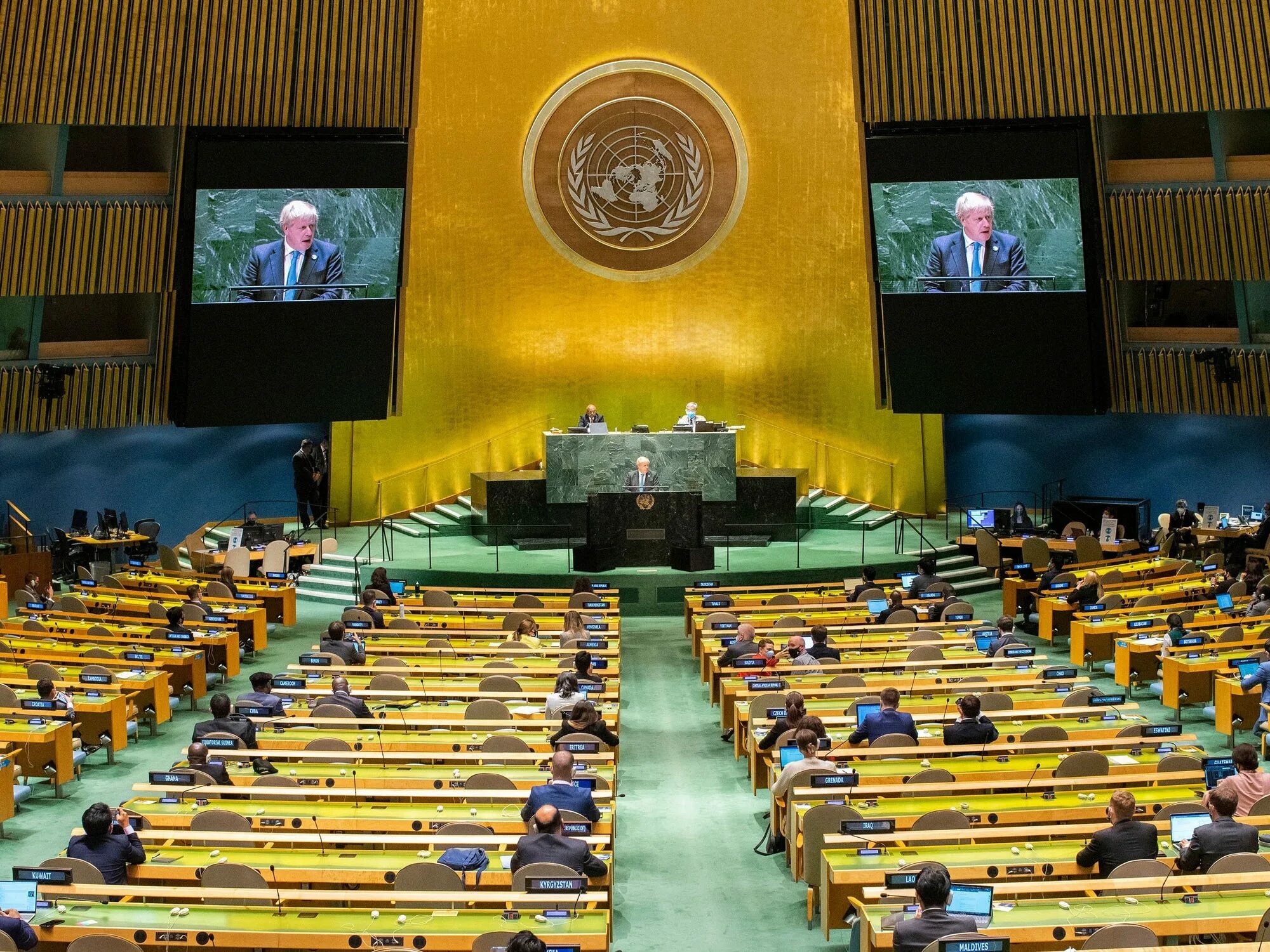 Генеральная Ассамблея ООН Нью-Йорк. 76-Й сессии Генеральной Ассамблеи ООН. Зал Генеральной Ассамблеи ООН. Генеральная Ассамблея ООН 2021. Оон показала