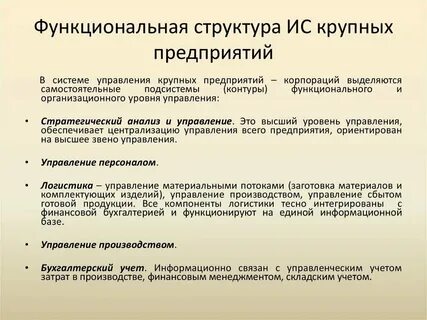 Элементы входящие в состав информационной системы