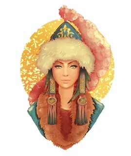 Нарисован казахские