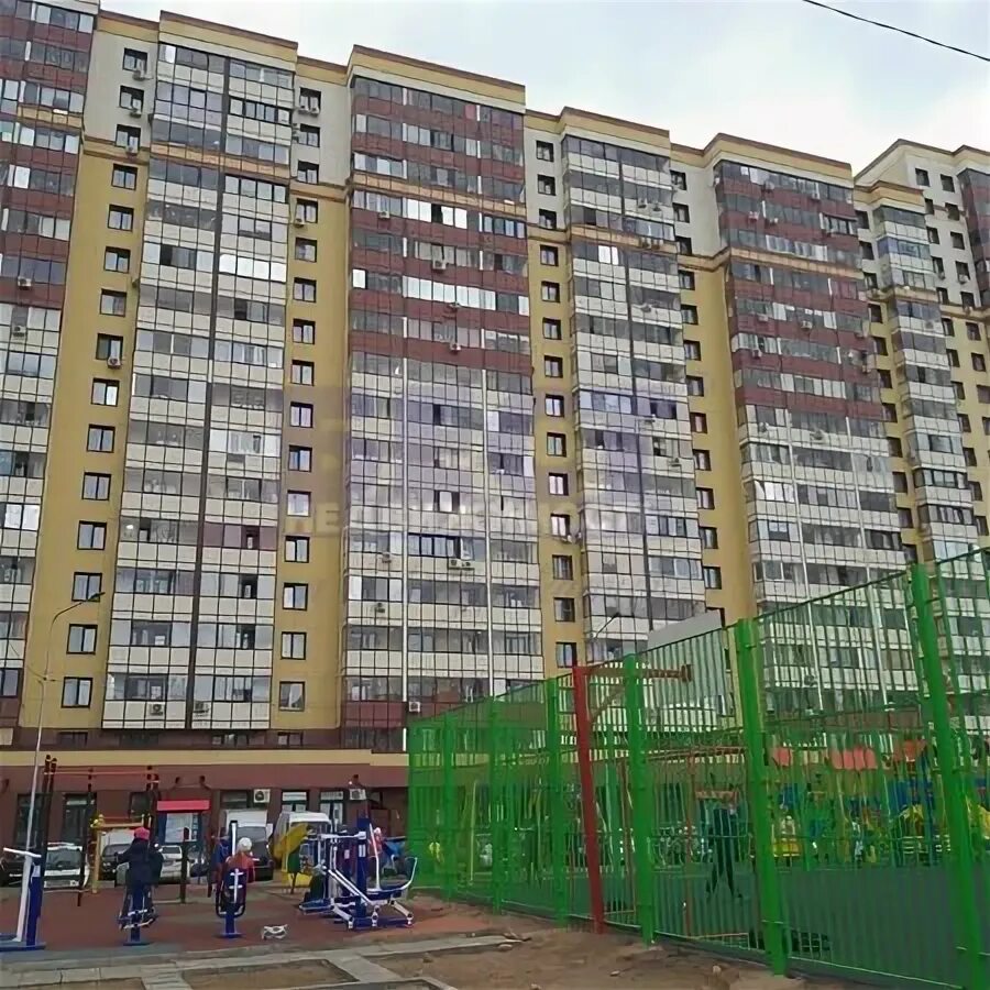Поселок Октябрьский и фабричный комплекс Шорыгиных с квадрокоптера, Люберецкий р