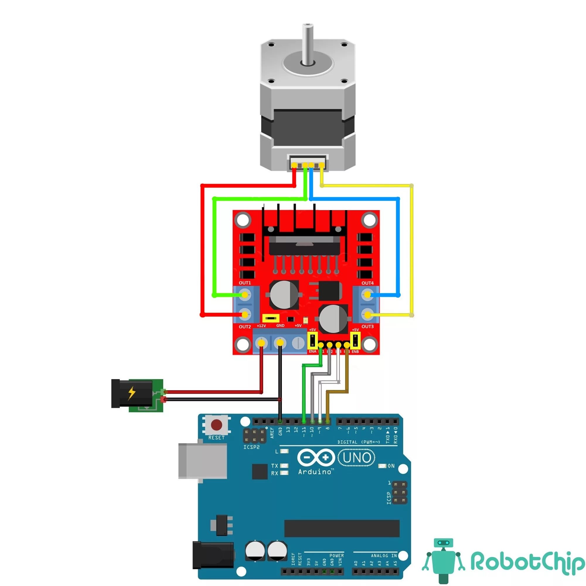 Ардуино двигатель скетч. L298n шаговый двигатель. l298n arduino motor. arduino l298n управление двигателем. arduino шаговый двигатель 298.