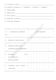 Карта центра здоровья