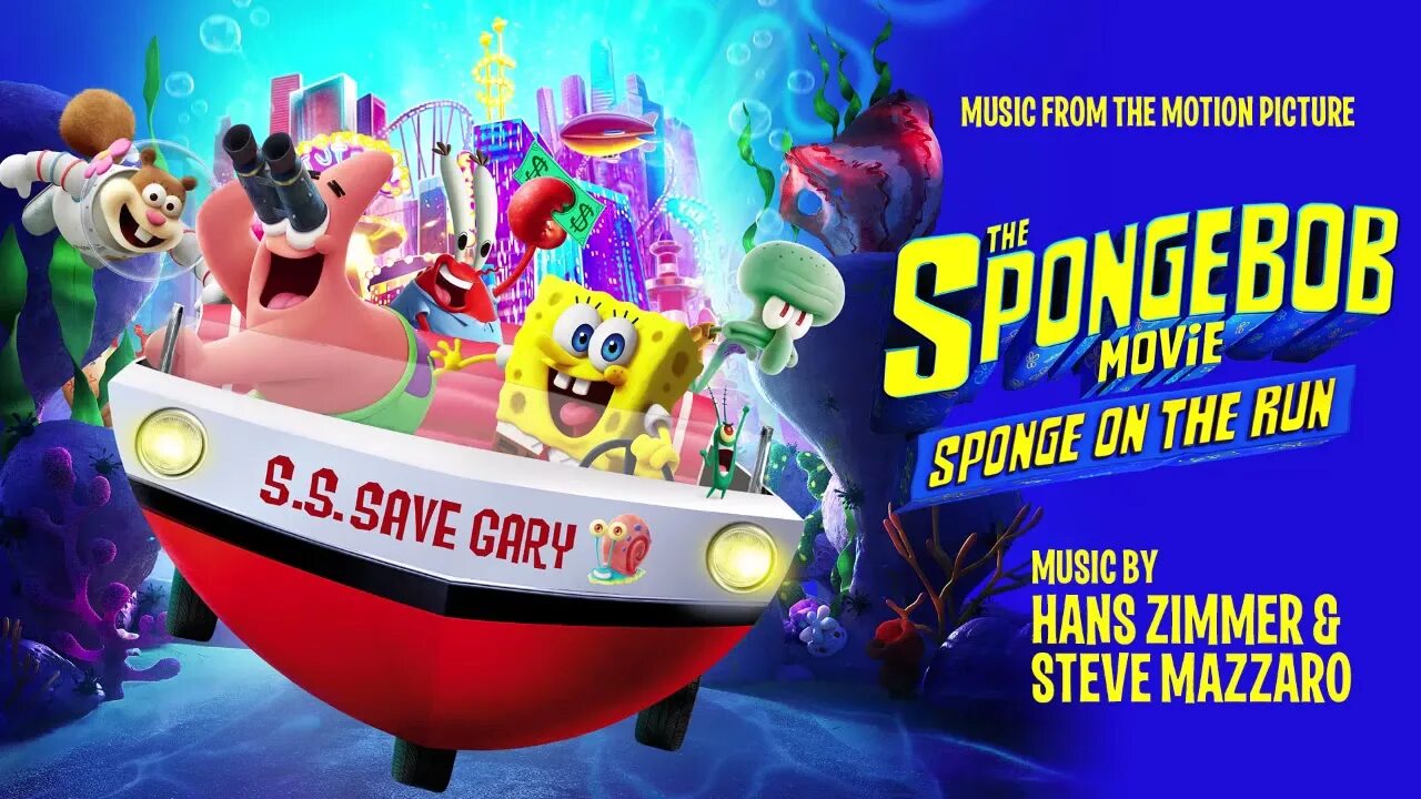 Sponge on the run. The sponge on the run. the spongebob movie sponge on the run credits background.