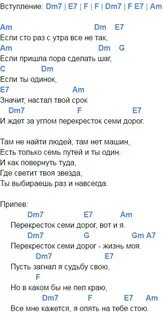 Группа воскресение песни аккорды