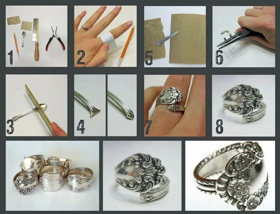 Как делается кольцо
