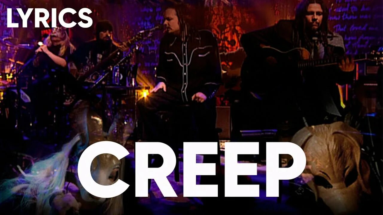 Группа крипов. Radiohead Creep обложка. Korn MTV Unplugged 2007. Korn MTV Unplugged.