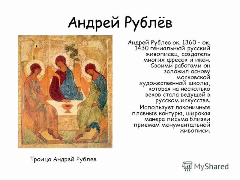 Андрей рублев русский живописец. Рублев сообщение 4 класс. Русская иконопись андрей рублев кратко. Рублев сообщение 4 класс. Рассказ о иконописце андрее рублёве.