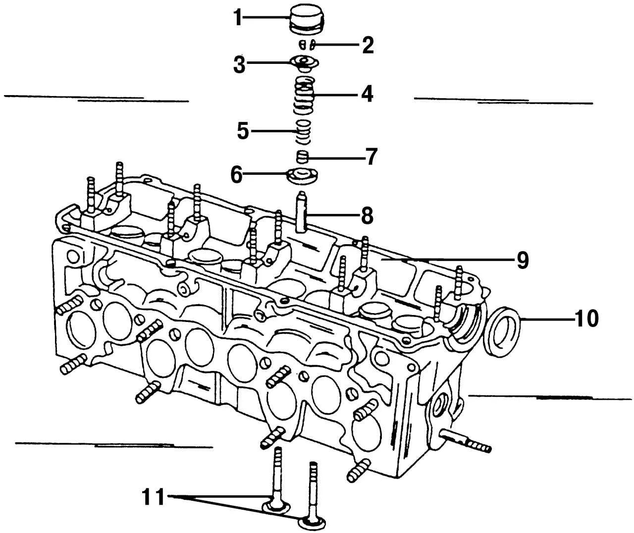 Порядок протяжки головки блока зил-130. Головка блока цилиндров 2170 схема. Втулка головки блока 1118. 3 блок цилиндров. Головка блока цилиндров ваз 2106 схема.