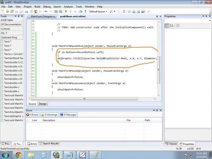 Object sender