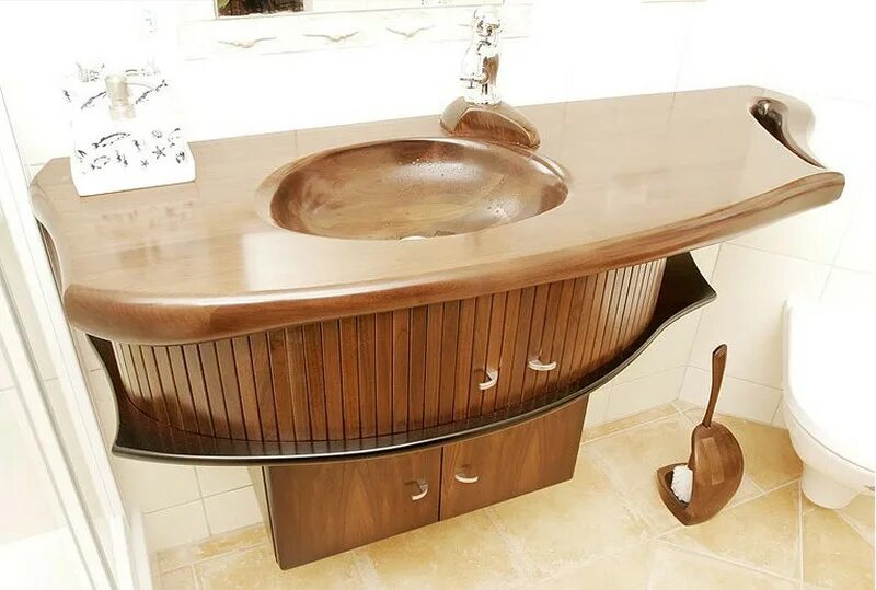 деревянная раковина. деревянная раковина. раковина из дерева. деревянная раковина для ванной. деревянная раковина.